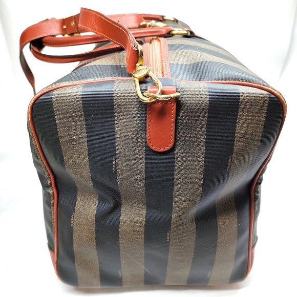 Fendi Boston Bag Brown PVC 3214670 - Picture 3 of 9